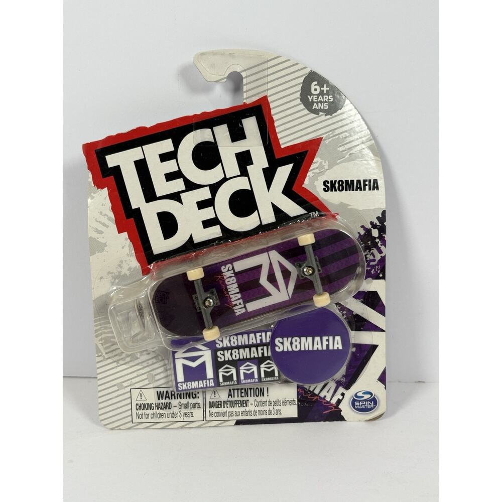 TECH DECK Sk8mafia House Logo Purple Fingerboard